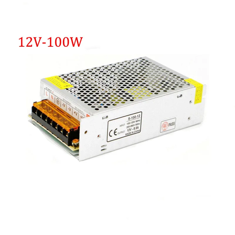 15W-600W LED Power Supply For LED Lights 5v 12v 24v AC DC Industrial 5A 10A 15A 20A 30A LED Drive