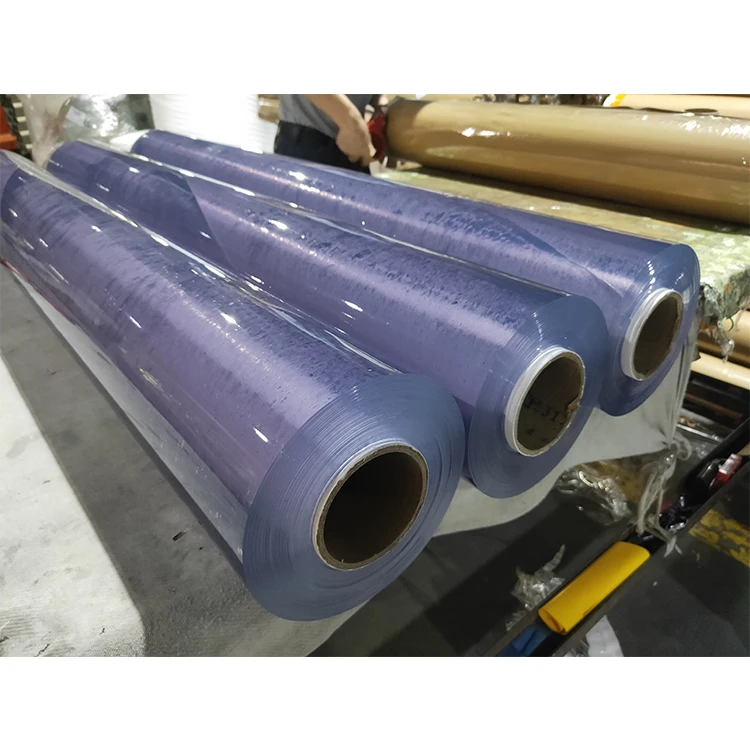 Super Clear Soft Thick PVC Film For Waterproof Clear PVC Travel Transparent Cosmetic Storage Makeup Bags Production