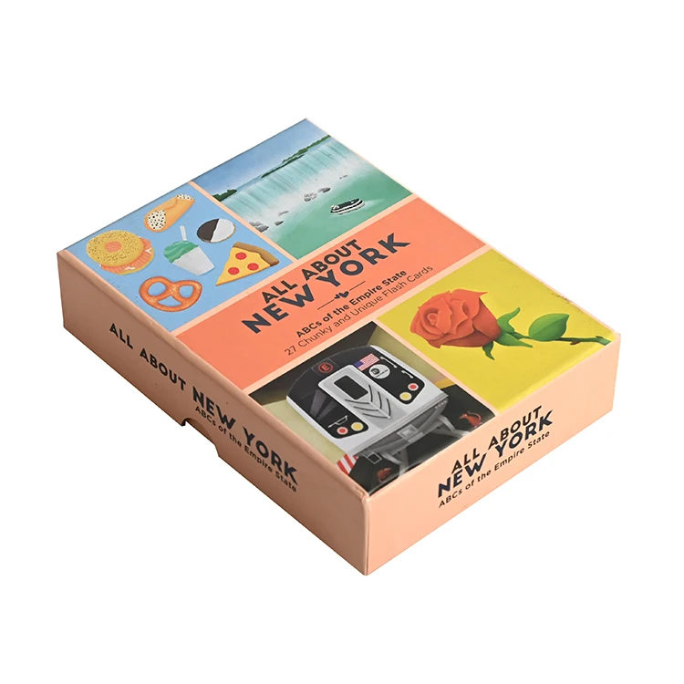 Custom Flash Cards Educational Toy Letters Colors Shapes and Numbers Cognitive Toys Games Card for Kids