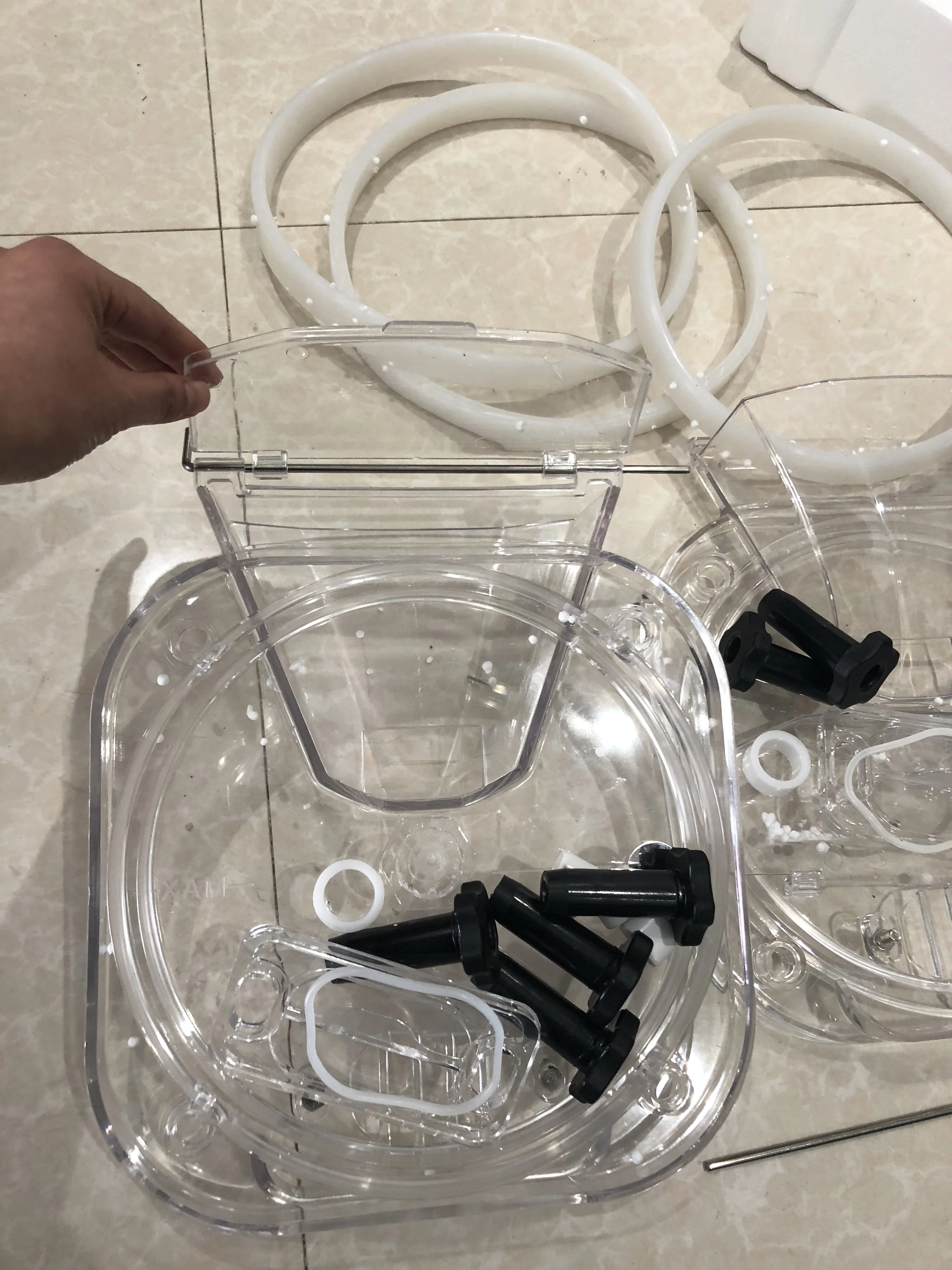 
plastic door BQL-112Y /BQL-112Y spare parts Ice cream machine baffle plate 