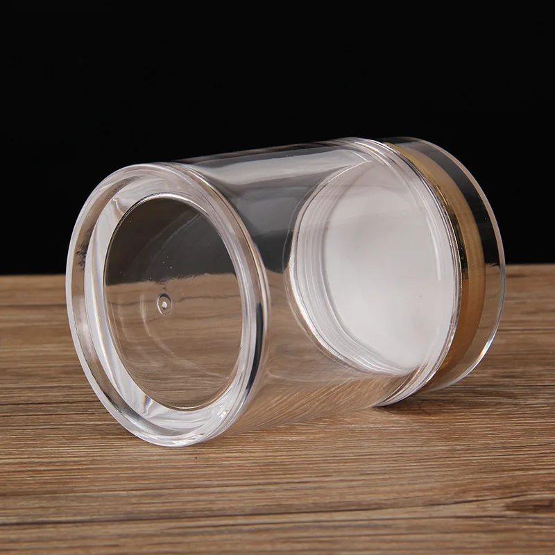 Big size 550g acrylic plastic jar health care products bottles 240ml cosmetic cream containers food storage tea jar