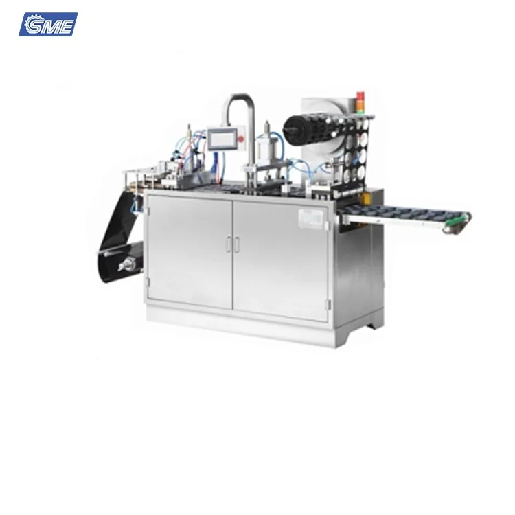 Automatic PLC touch screen PC/ PET/ PP/ PS disposable plastic cup lid/cover forming machine