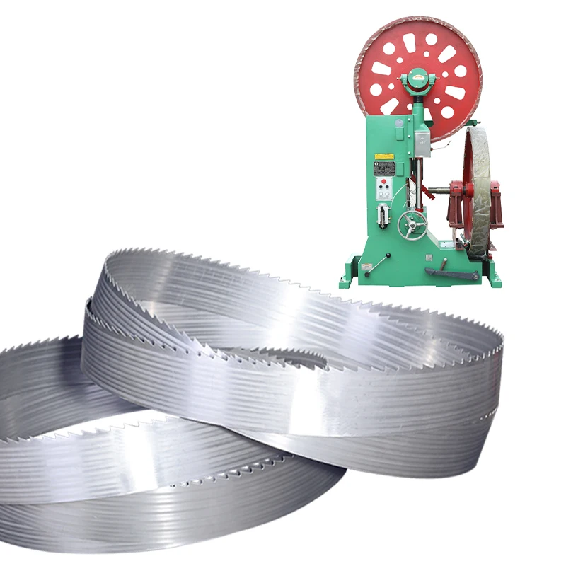 0.9-1.25mm Thickness Sawmill Woodworking Frame Saw Blade For MJ3210AZ Band Saw Machine
