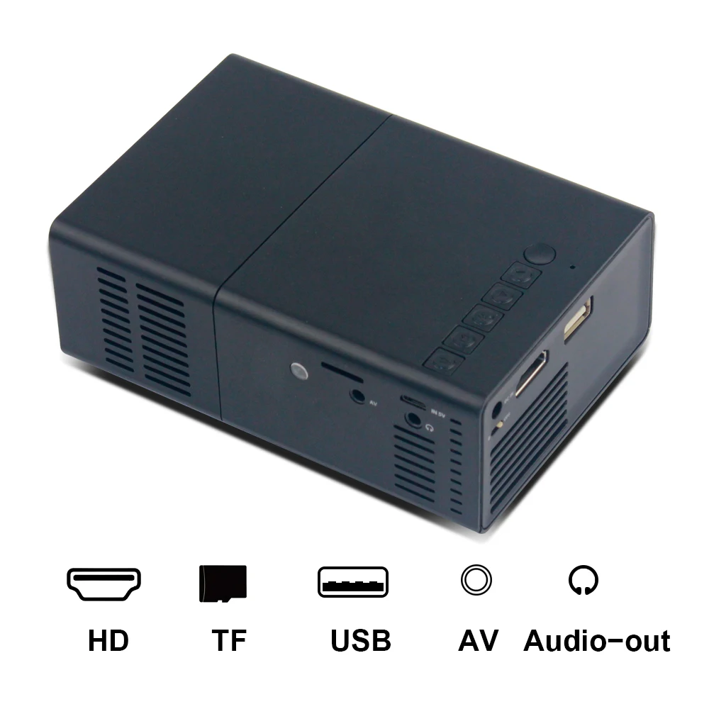 YG300 BYINTEK C400 Portable Mini Led Projector Best-selling Gift Projector Multimedia Small For video Home theater