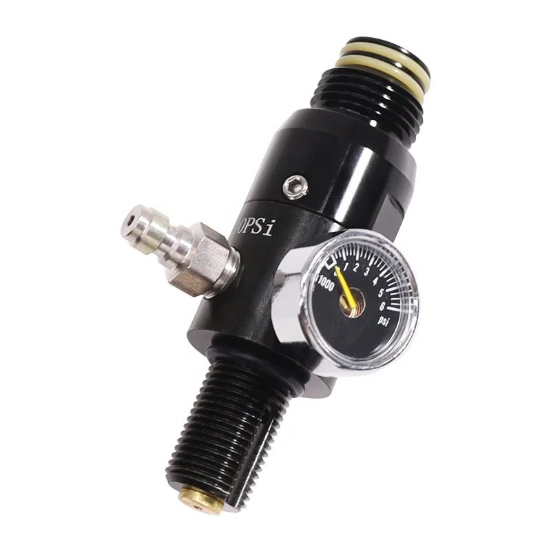 New Double Rubber O-Ring Paintball Air Tank PCP HPA 4500psi 3000psi Compressed Air Tank Co2 Regulator Valve Output Pressure