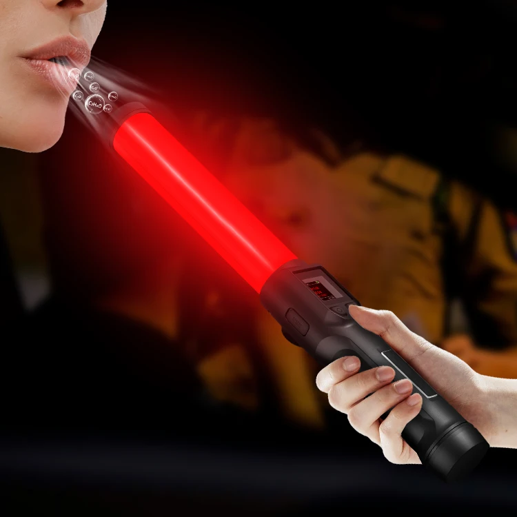 Portable Digital Display Professional Mini Digital Breath Alcohol Meter Detector Semiconductor Sensor Tester Breathalyzer