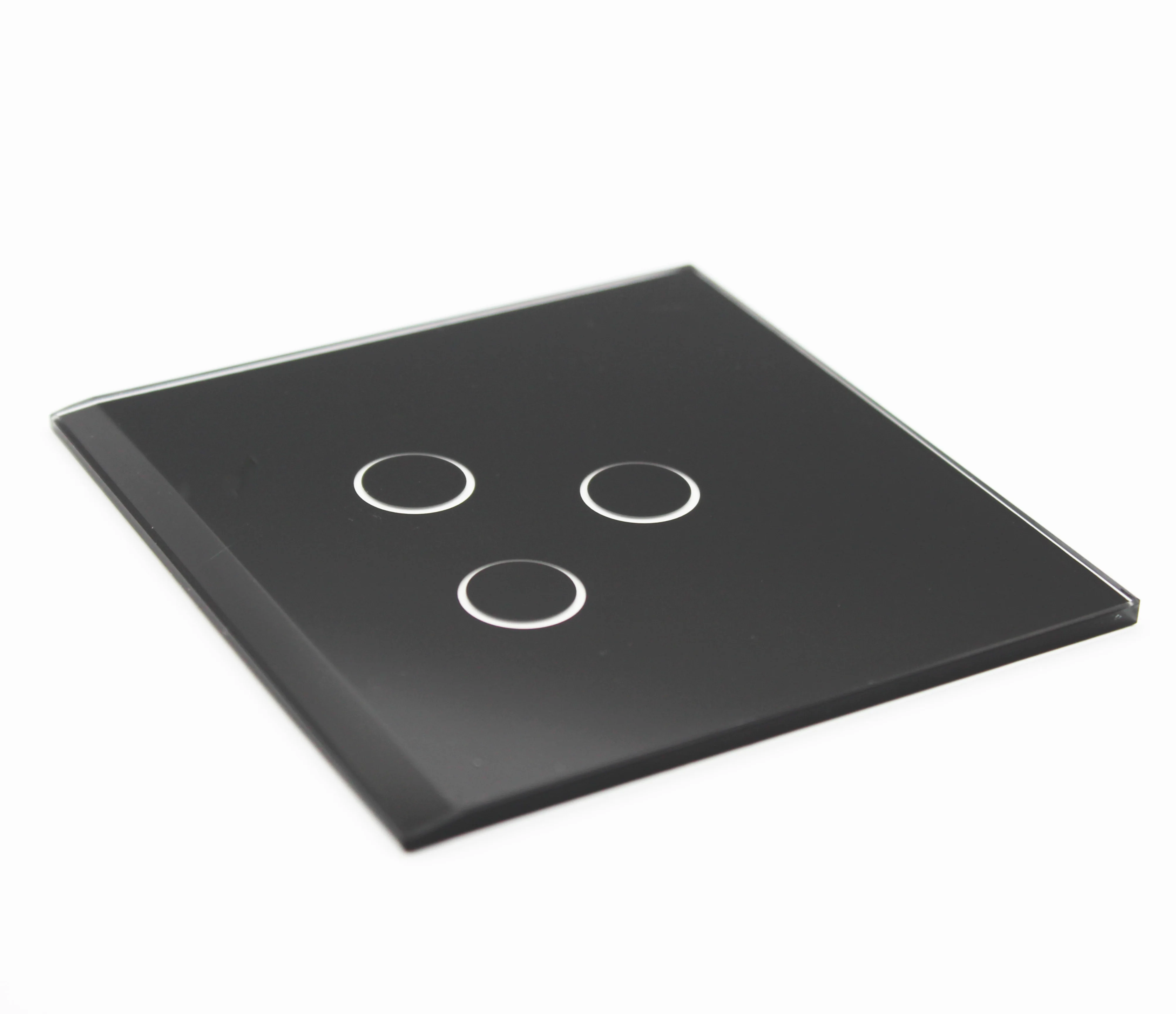 High recommend Wall Touch Dimmer Switch Smart Home APP Automation Light glass panel smart wifi touch wall light switch