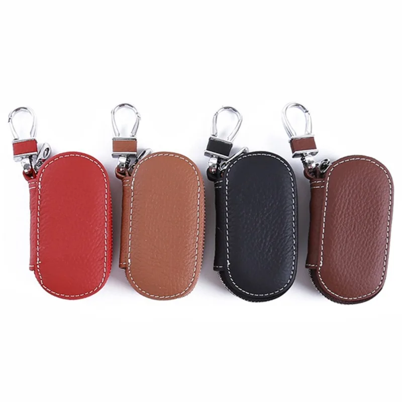 free sample Fashion Car Key Wallet,Eco-friendly Car Key Bag Handmade Car Key Holder Leather
