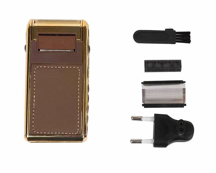 Kemei Km-5500 перезаряжаемая аккумуляторная электробритва для мужчин с двойным лезвием возвратно-поступательным движением бороды бритва уход за лицом