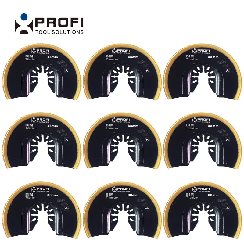 88  MM BIM Segment Cut Oscillating Blade rock well multi tool grout removal blade