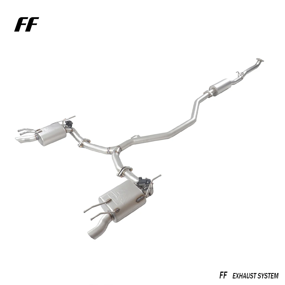 Factory Pricing Active Sound Exhaust Muffler Catback Piping with Valves For Honda Accord 1.5T MY 2018 Exhaust Tips