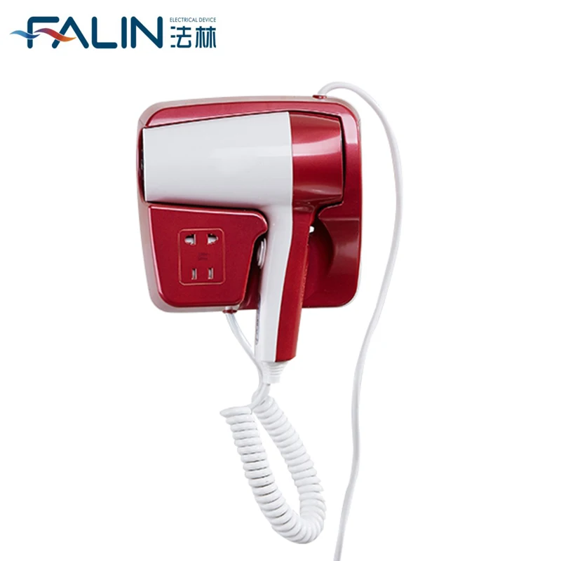 FALIN FL-2115 1600W Hotel Hair Dryer electric wall-mounted hair dryer with shaver socket