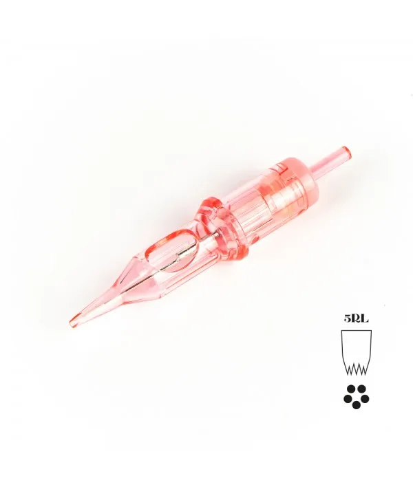 Kwadron  Microblading Optima Cartridge Lip PMU Tattoo Brow Tattoo 0.25mm rl round liner Cartridge