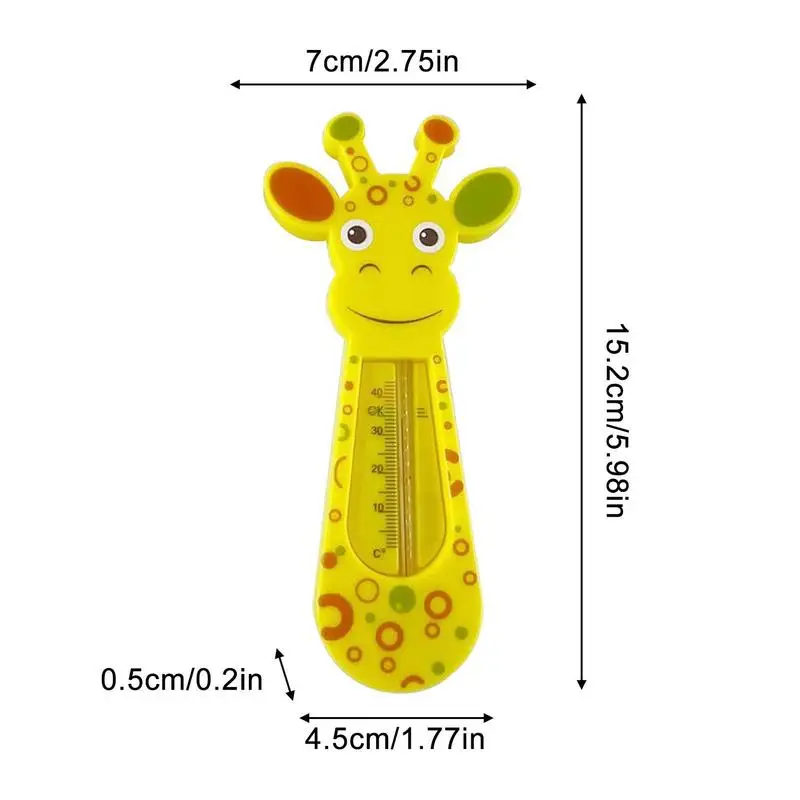 Cute Giraffe For Newborn Cute Giraffe Water Temperature Meter Bath Baby Bath Toys Thermometer Bath