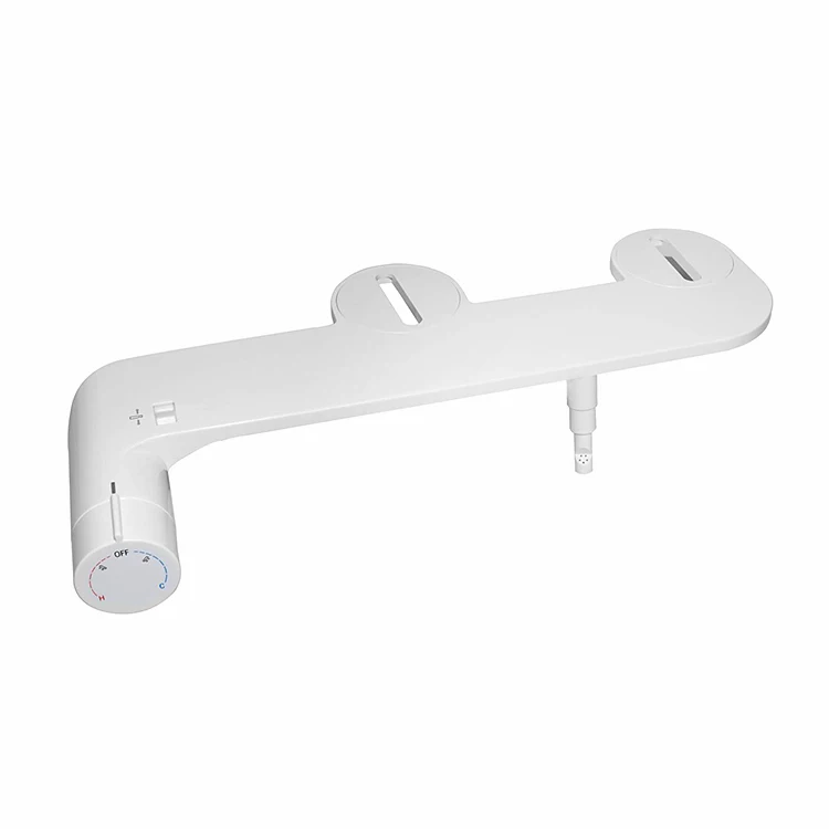 HEGII adjustable abs plastic toilet bidet attachment cold warm water non electric toilet bidet for seat attachment