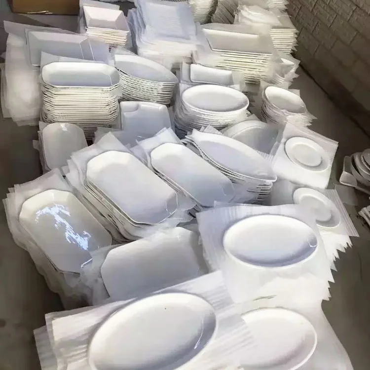 Hot Sell Cheap Restaurant Plate Ceramic Bulk Ceramic Plates Sell By Ton Ceramic Plate & ceramic dish dishes & plates