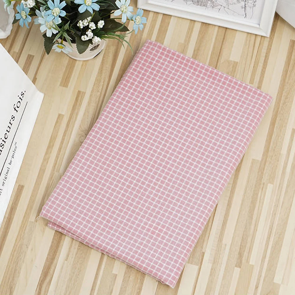 
Wholesale fashion woven checks shirting material washed 100 cotton plaid fabric 