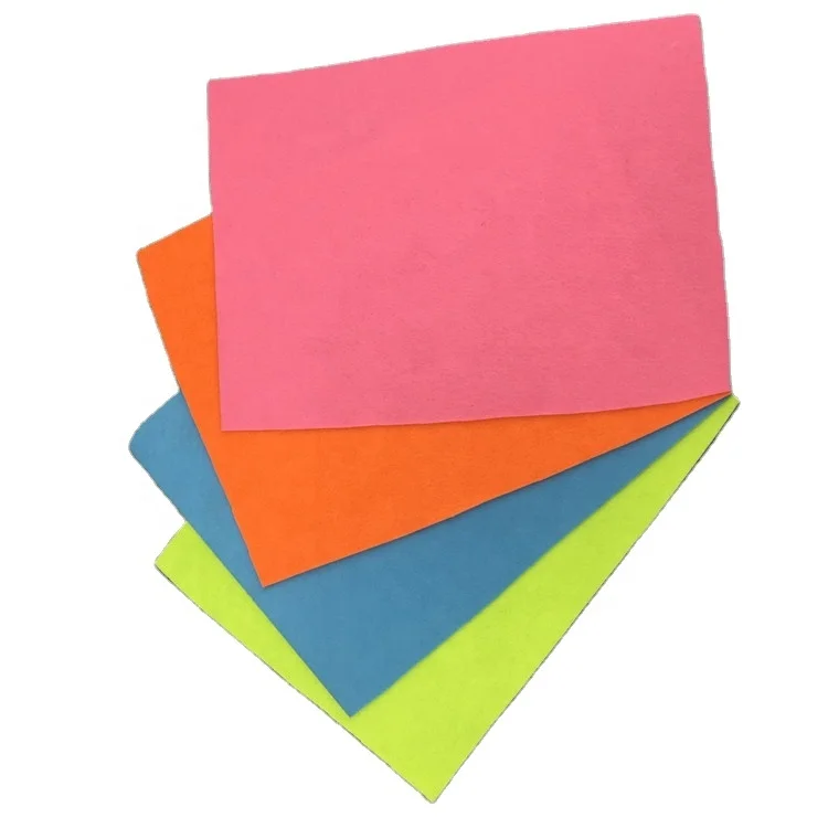wholesale nonwoven 100% polyester colorful fabric felt 3 mm,Polyester felt