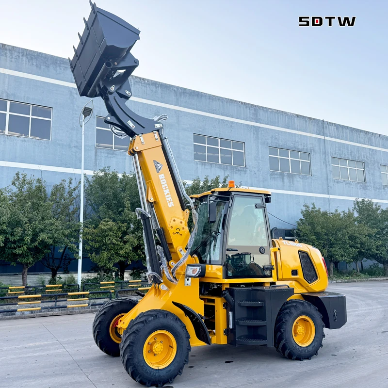 Китайский завод фронтальный погрузчик Tongwu TL1500 42 кВт 2-тонный 3-тонный Телескопический с телескопической стрелой