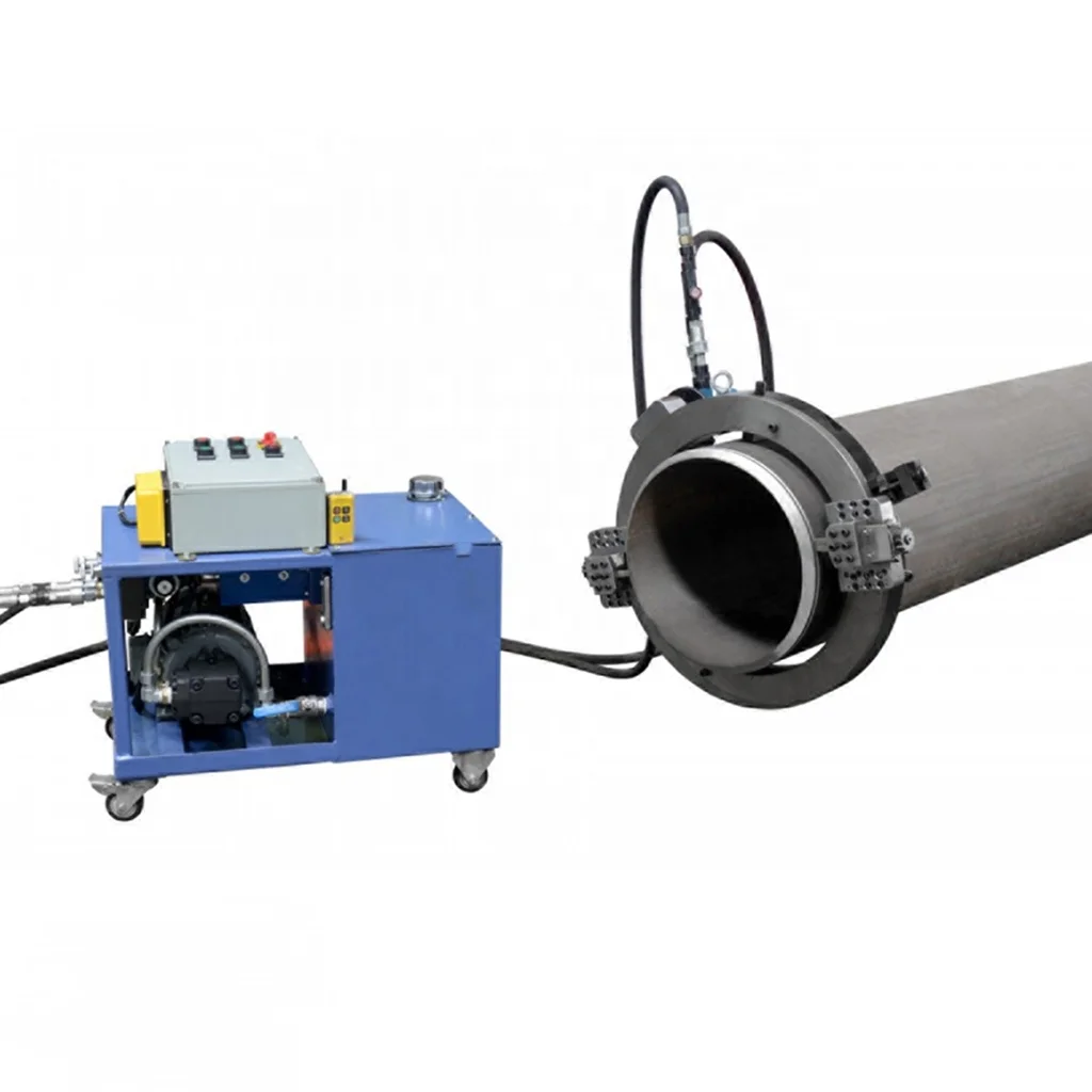 Large Diameter Pipe Cutter Steel Pipe Cutting and Beveling Machine with External Clamp