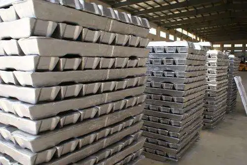 Aluminum ingot A7 99.7% and A8 99.8% aluminium alloy ingot