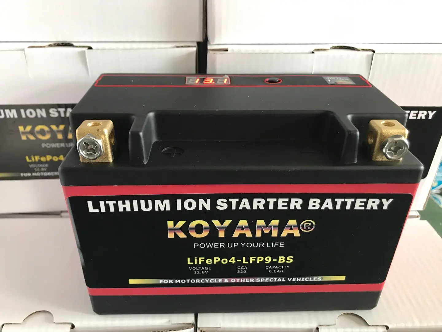  Lifepo4 аккумуляторная батарея мотоцикла LFP9-BS/YTX9-BS мотоцикл стартерные
