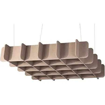 Custom Design Decorative Hanging Acoustic Panels Soundproof Cloud Shaped Suspended Ceiling Acoustic Panels