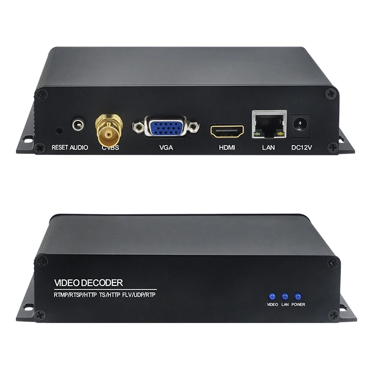 4K H.265 CCTV IP Video Rtsp To HDMI Decoder