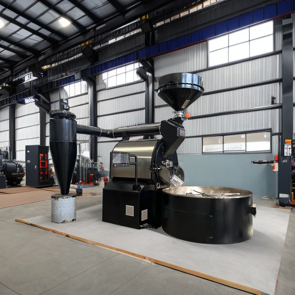 Yoshan Factory professional Tostadora De Cafe Commercial 100kg 60kg 30kg 12kg  Industrial Coffee Roasters Machine For Sale