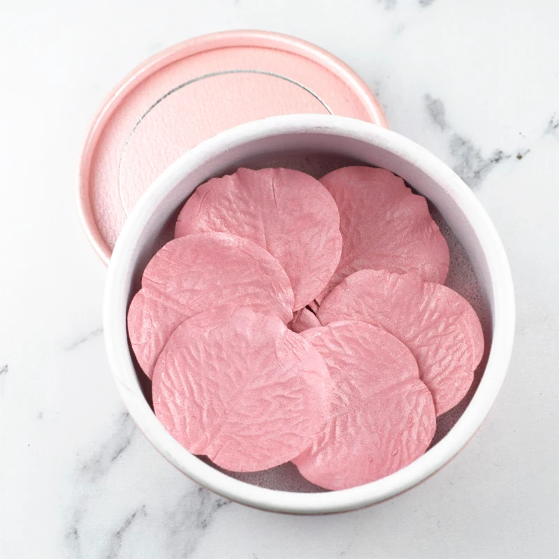 Hot Sale Blush Palette Private Label Korean Waterproof Long Lasting Blusher Makeup Face Rose Petals Blush