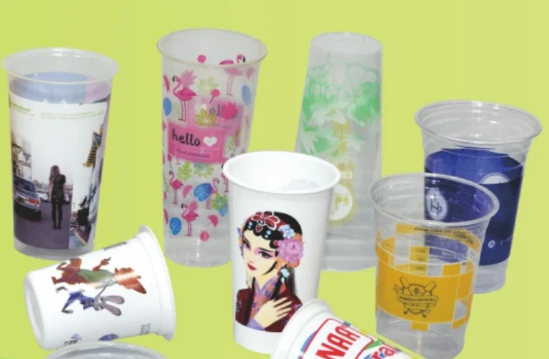 Automatic 6 Color Flexo Printing Machine  Plastic Cup Bottle Tape Paper Film Roll Flexo Printer Flexo Label Printing Machines