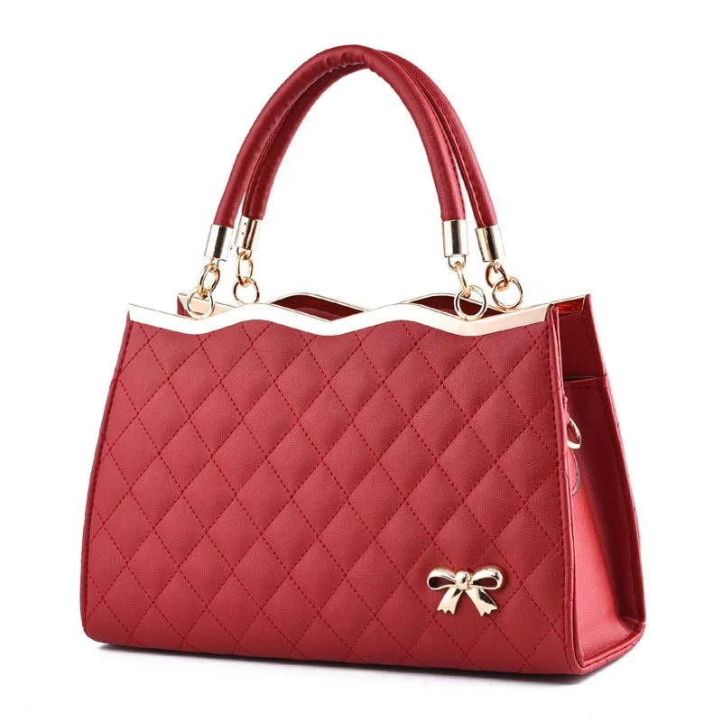 
Fashion 100% PU Leather handbag for women bags 