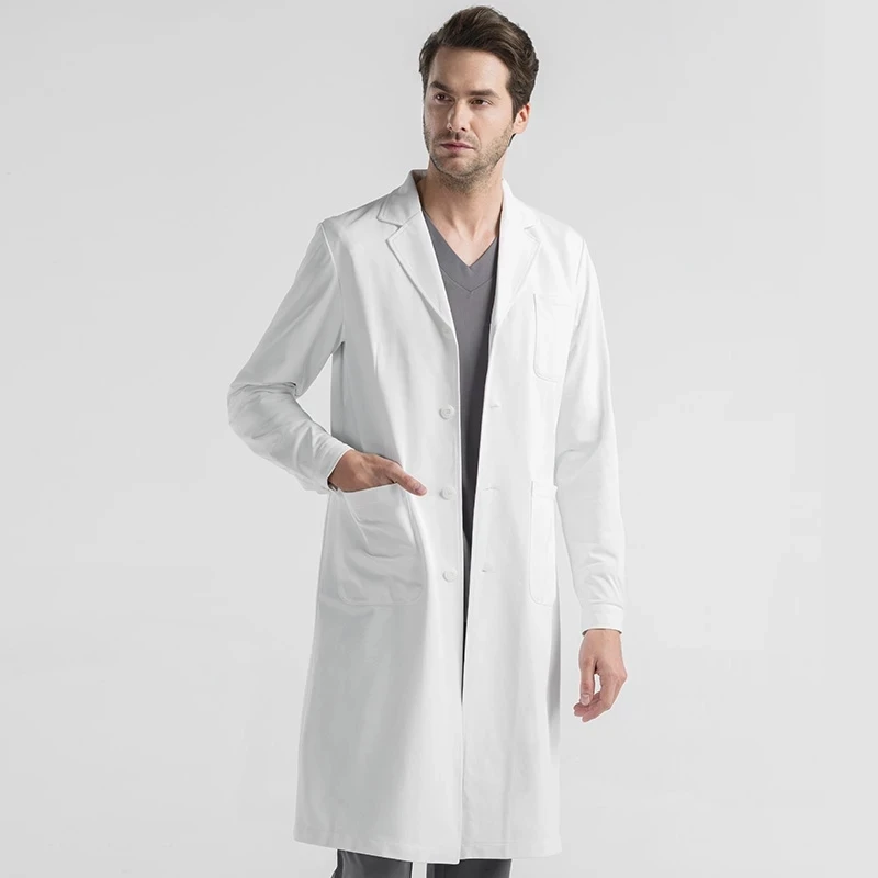High Quality Scrubs White Lab Coat Pet Grooming Slim Beauty Salon Work Uniforms Health Service Surgical Scrubs Uniform