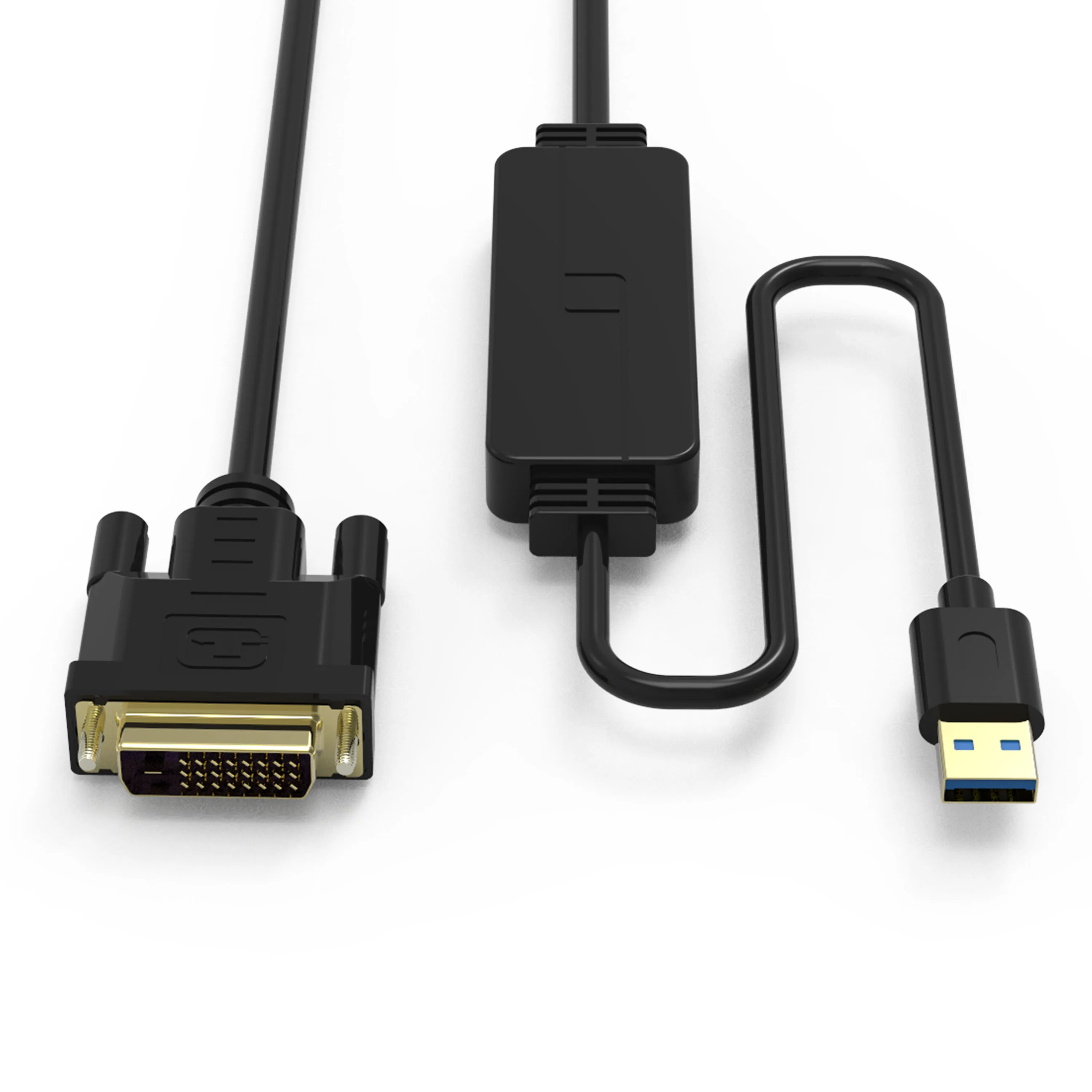 USB C TO DVI MALE FOR MULTIPLE PORT ADAPTER FOR MONITORS SUPPORT 4K@60HZ