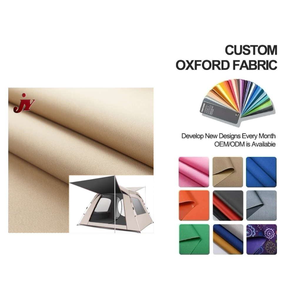Factory shop 100% Polyester Pvc Coated 600d*300d waterproof oxford fabric for tents