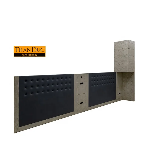 
Luxury hotel furniture items in hotel bedroom set - Double Queen Headboard 