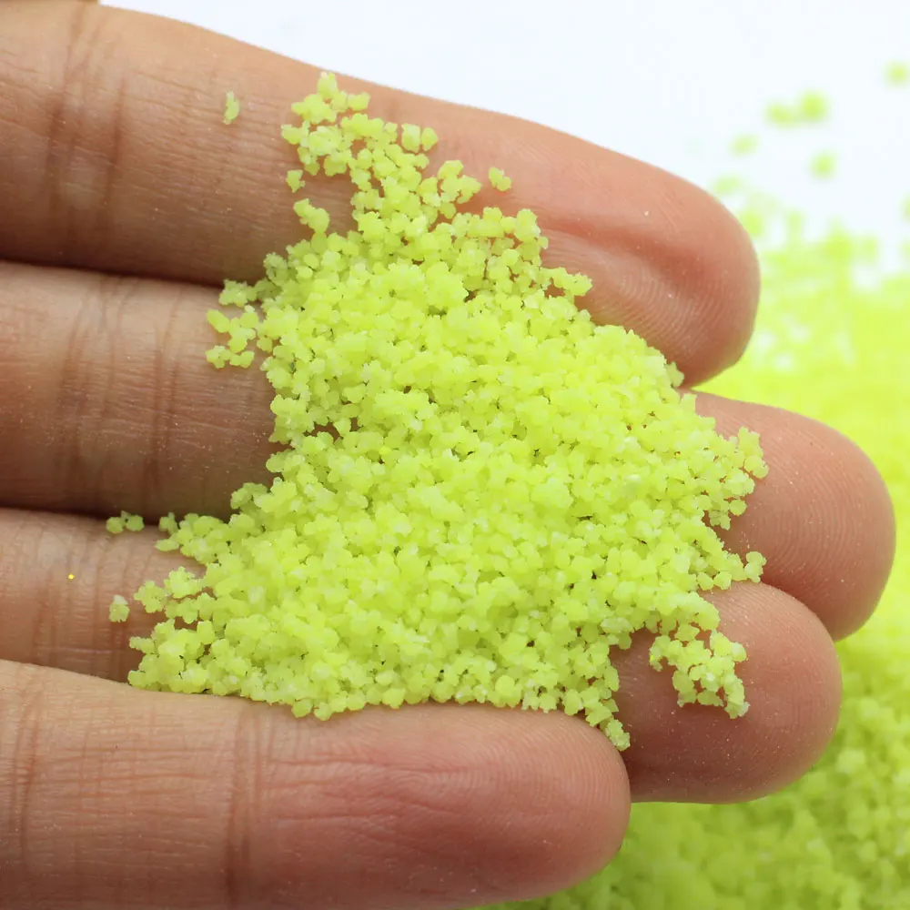 New Arrive Neon Phosphor Nail Glitter Powder Colorful Dust Luminous Pigment Fluorescent Powder Nail Glitters Glow in  Dark
