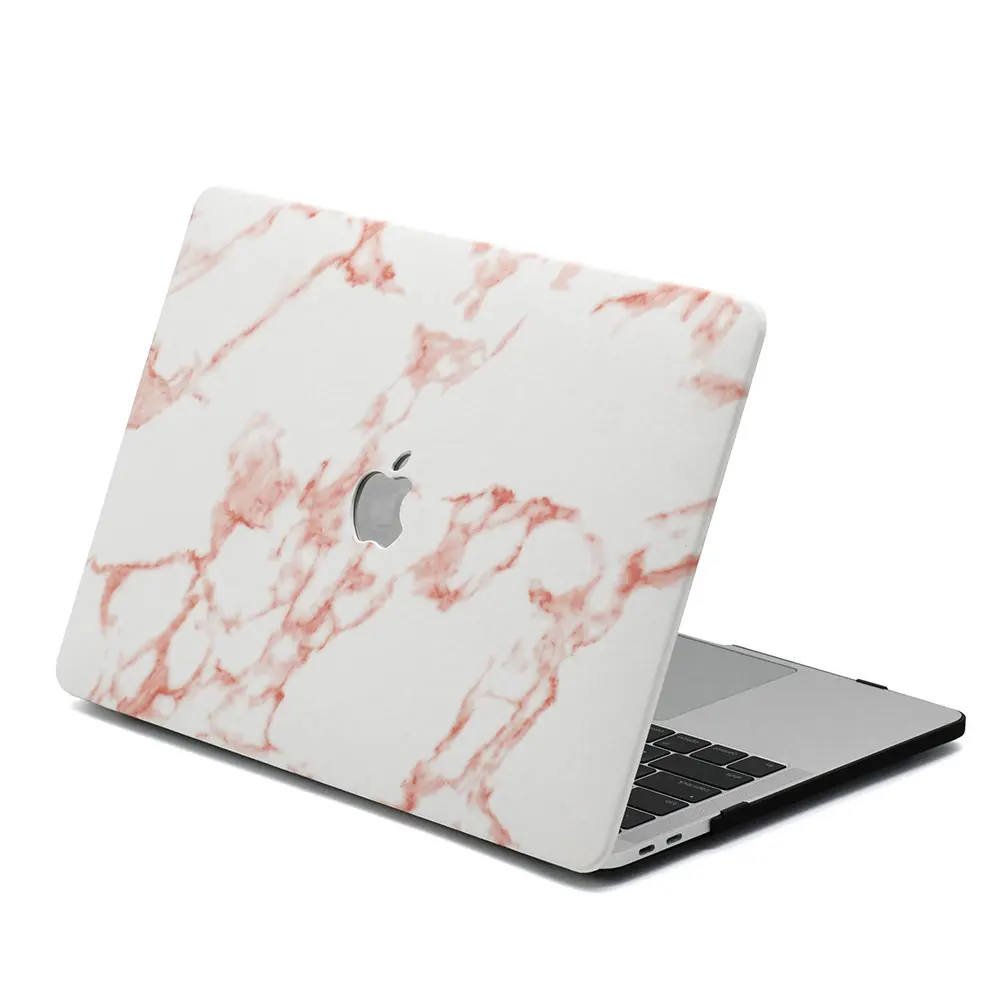 Роскошный белый мраморный кожаный жесткий чехол для ноутбука 13 дюймов A1706/A1708/A2159/A1989 Macbook Pro PC