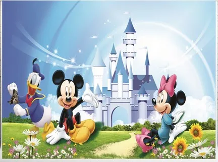 Polyester Fairy Tale Princess Girl Children Baby Shower Birthday Party Photo Studio Booth Photography Background Backdrops