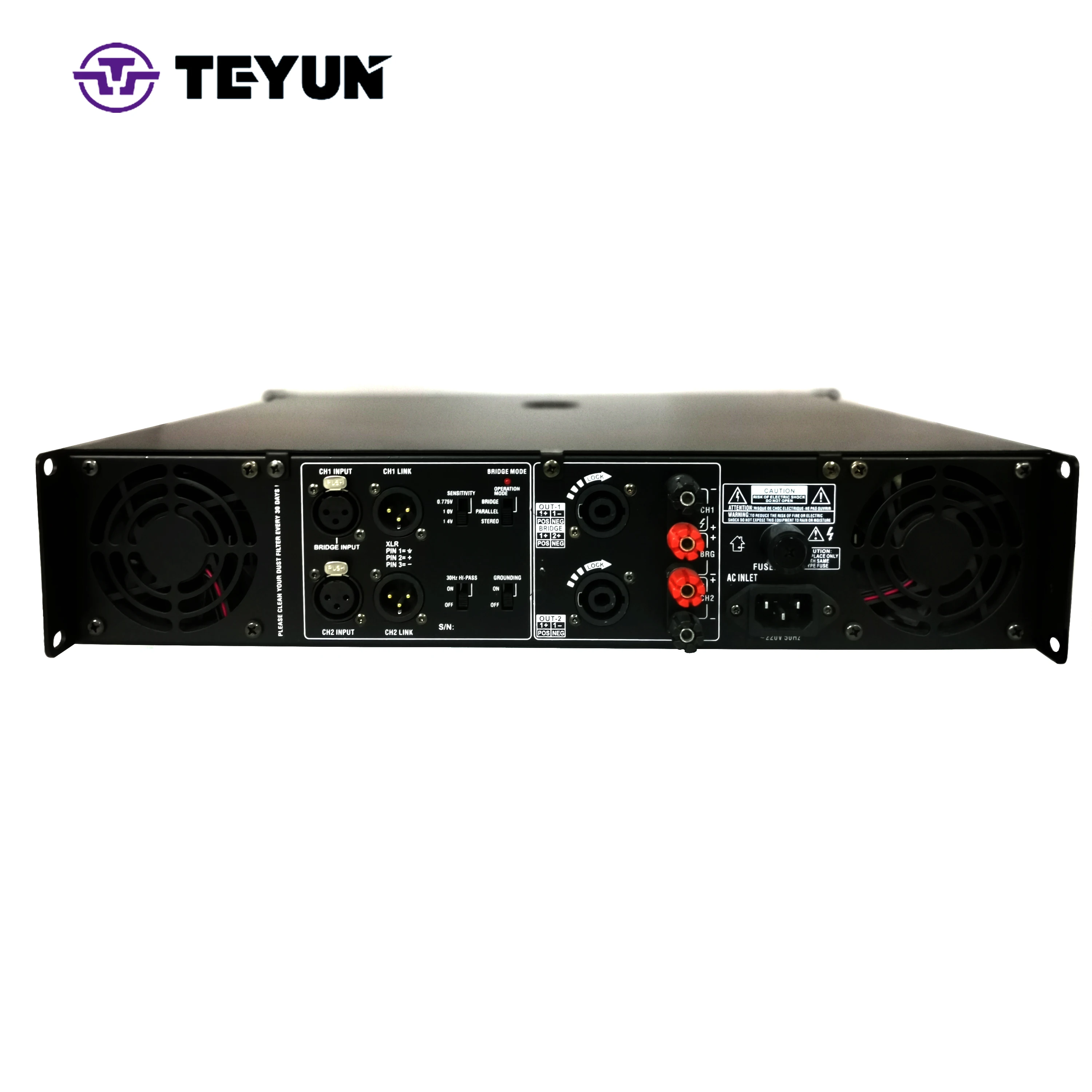 Customized professional high-power power amplifier KTV stage home theater karaoke rear power amplifier audio equipment