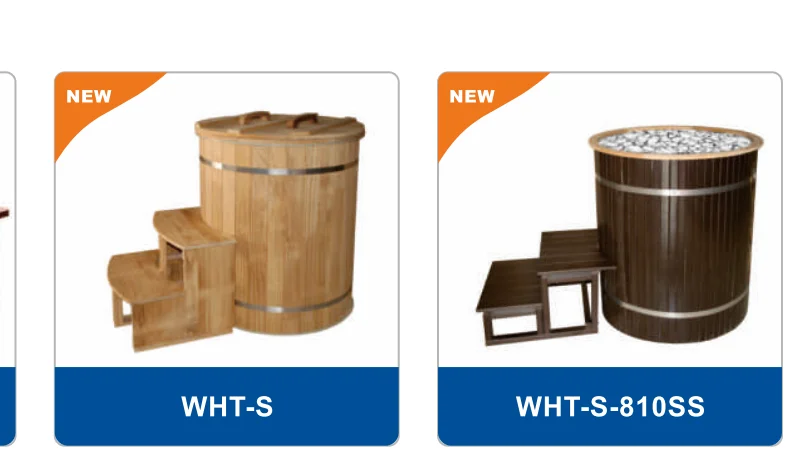 Hot selling Cedar cool tub cold machine Icebath cool plunge for spa shower