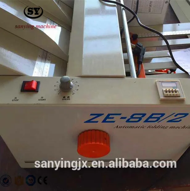 ZE8B/4 Automatic A3 paper folding machine