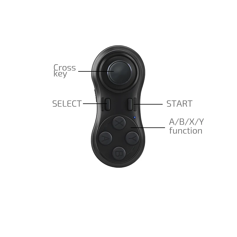 Black Mini Retro BT Game Controller For Phone PC Control Gamepad Android Remote Control