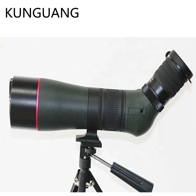 bird watching waterproof monocular telescope 15-45x65 zoom spotting scope with tripod