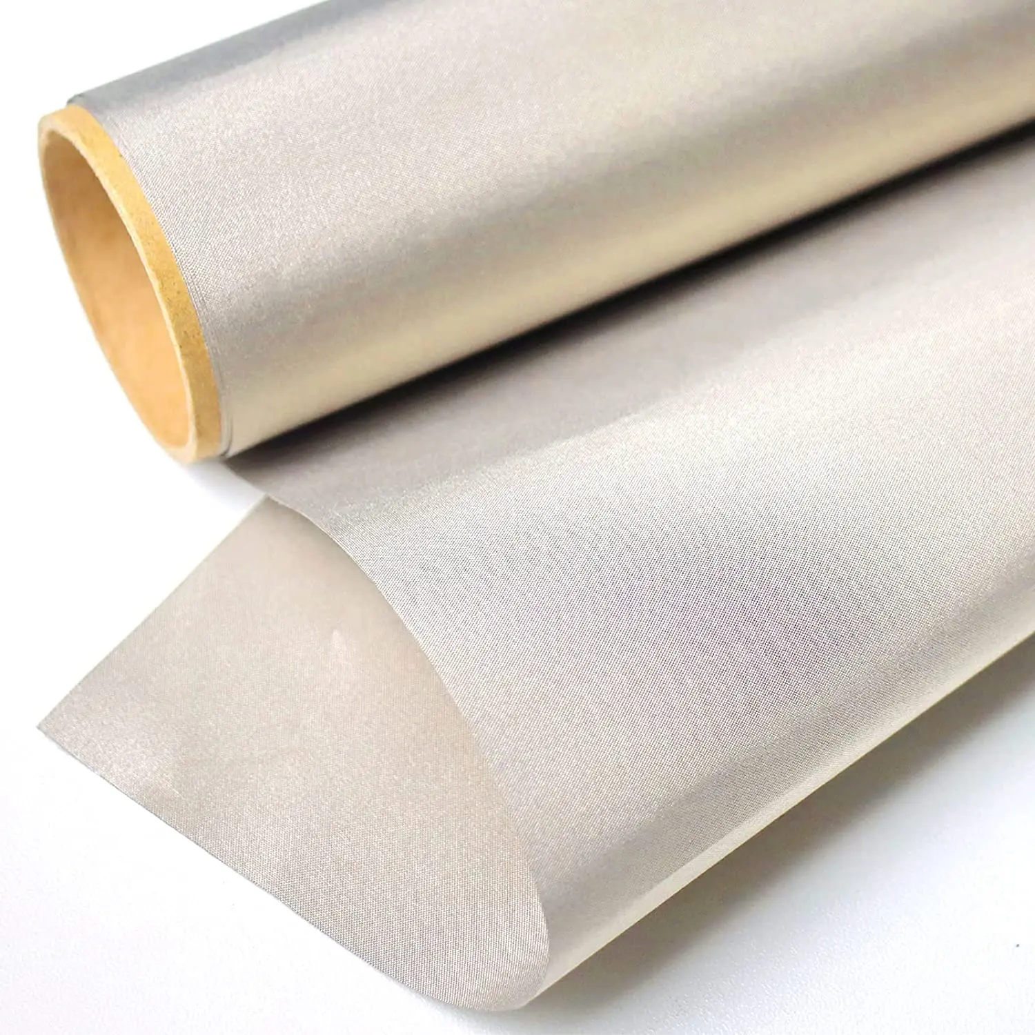 300T ultra-thin Copper and Nickle Coated Fiber RFID Signal Blocking Fabric EMF Shielding Conductive Fabric Cloth For Smart Phone