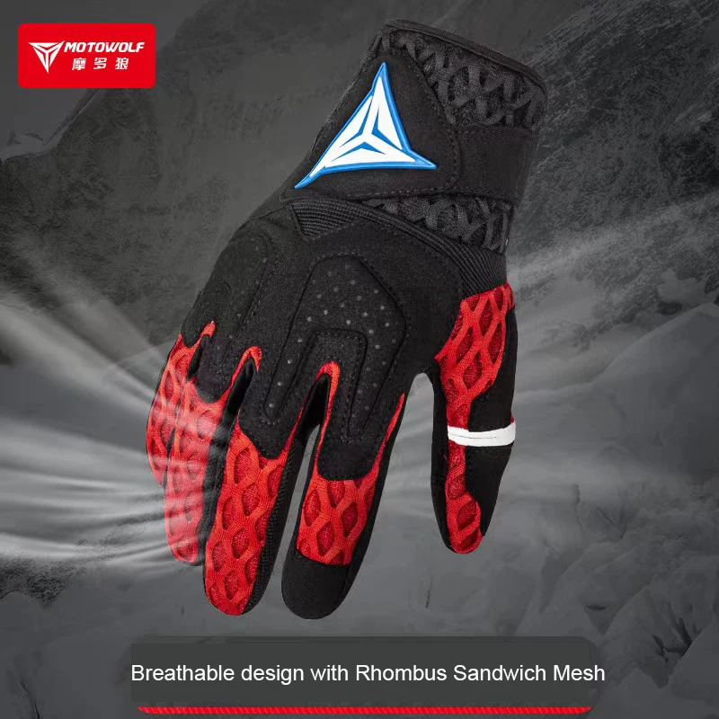 New Arrival of Motowolf Motorcycle  Cycling four season riding Gloves Motorbike ATV Motor Gloves