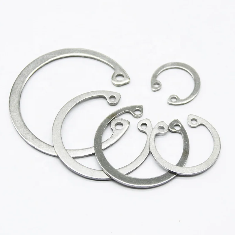 Preferential price wholesale GB893.1 304 stainless steel circlip for hole all iron check ring