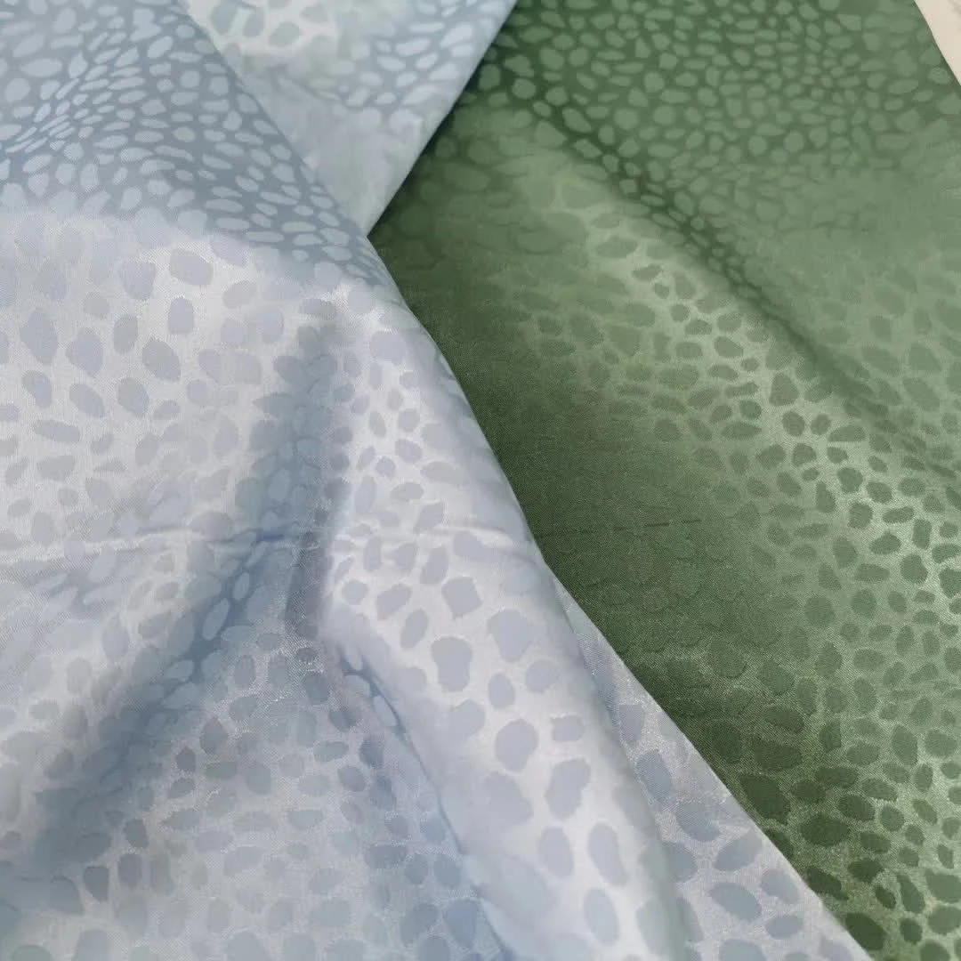 
1861textile companies in china brocade jacquard fabric polka dots satin fabric cotton blend jacquard for sequin fabric dress 