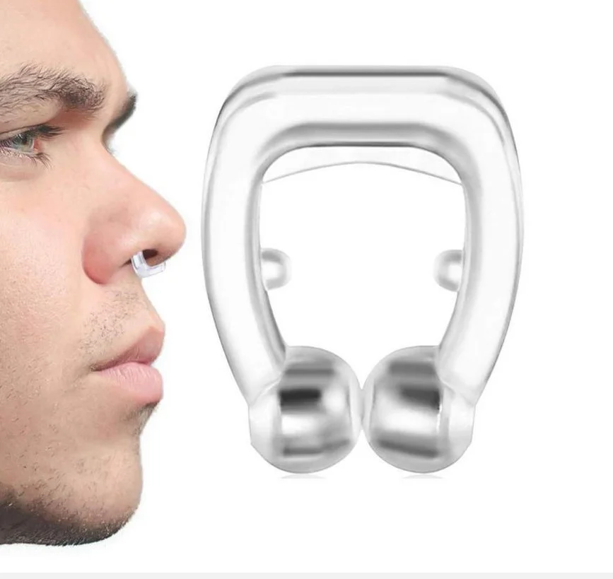 Custom Magnetic Anti Snore Nose Clip Sleep Apnea Nose Clip Aid Anti-Snore Device Stopper Anti Snoring Noseclip