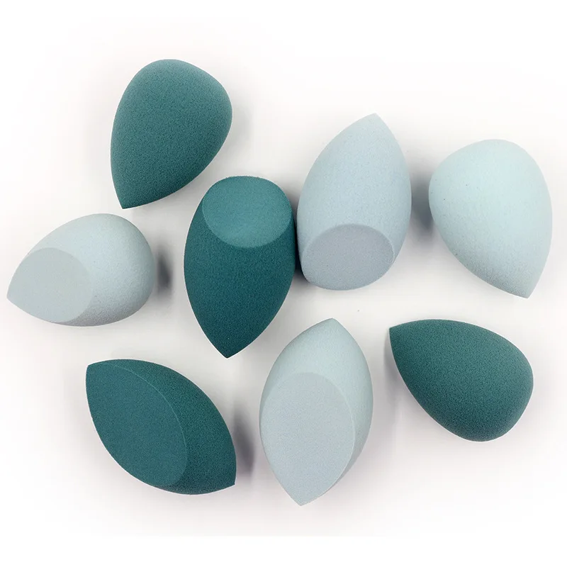 Beauty Cosmetics Makeup Velvet Sponge Flocking Power Puff Face Makeup Sponge Makeup Egg Beauty Egg